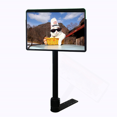Monitor LCD de doble cara de 24 pulgadas con entradas de stand y HDMII/VGA/USB